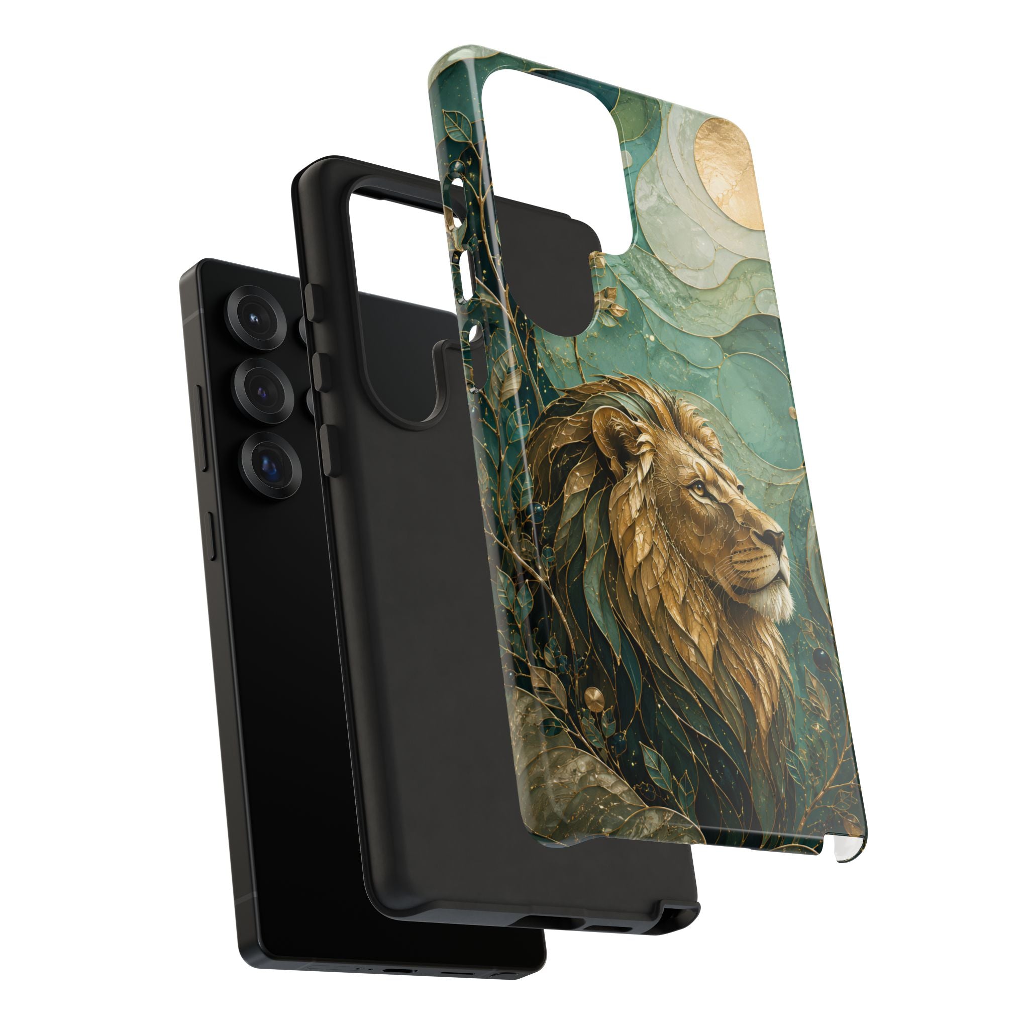 Lion Samsung Galaxy Phone Case | Majestic Lion Art Cover
