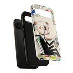 Bulldog Driver Google Pixel Phone Case | Cute Retro Dog Illustration