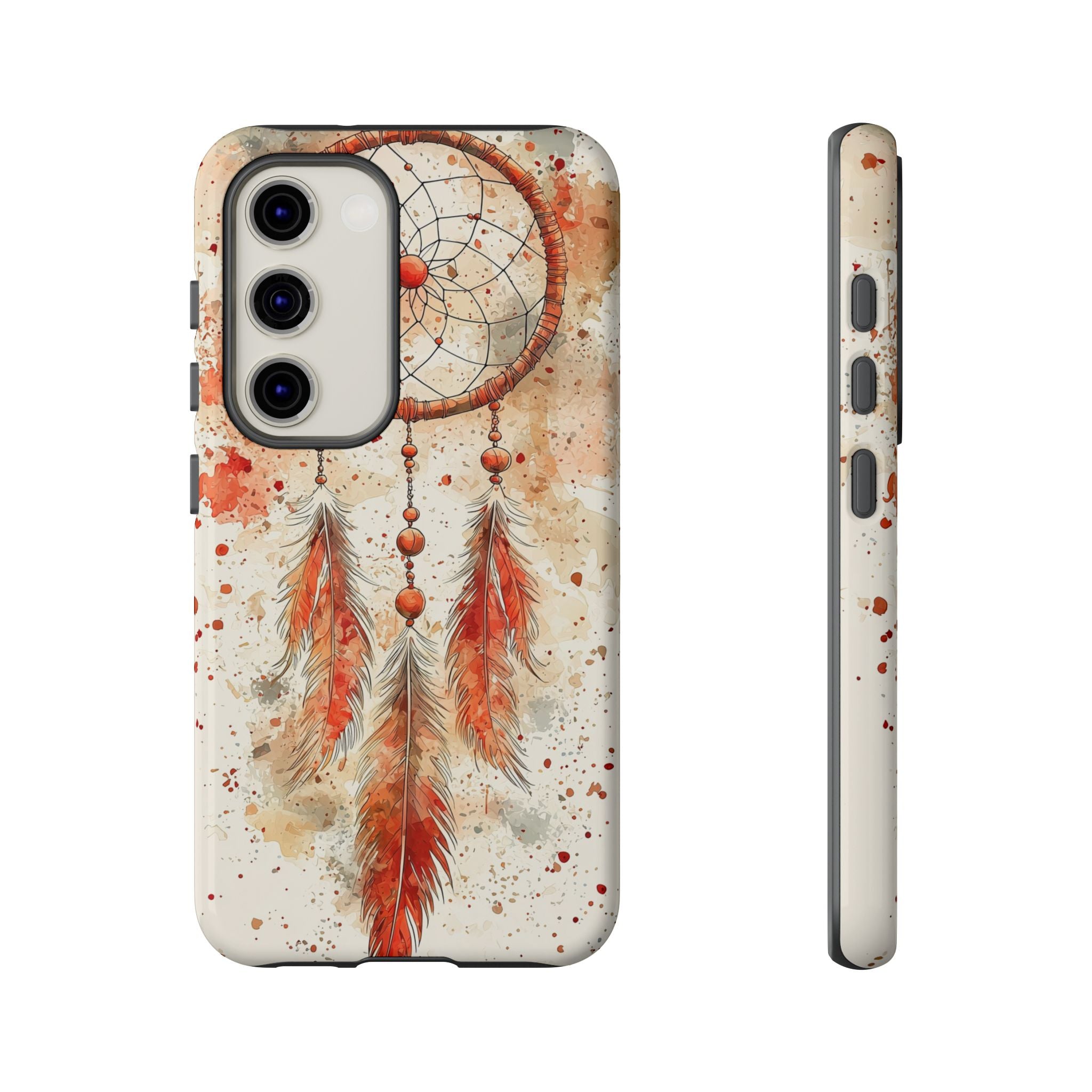 Dreamcatcher Tough Samsung Galaxy Case | Watercolour Feather