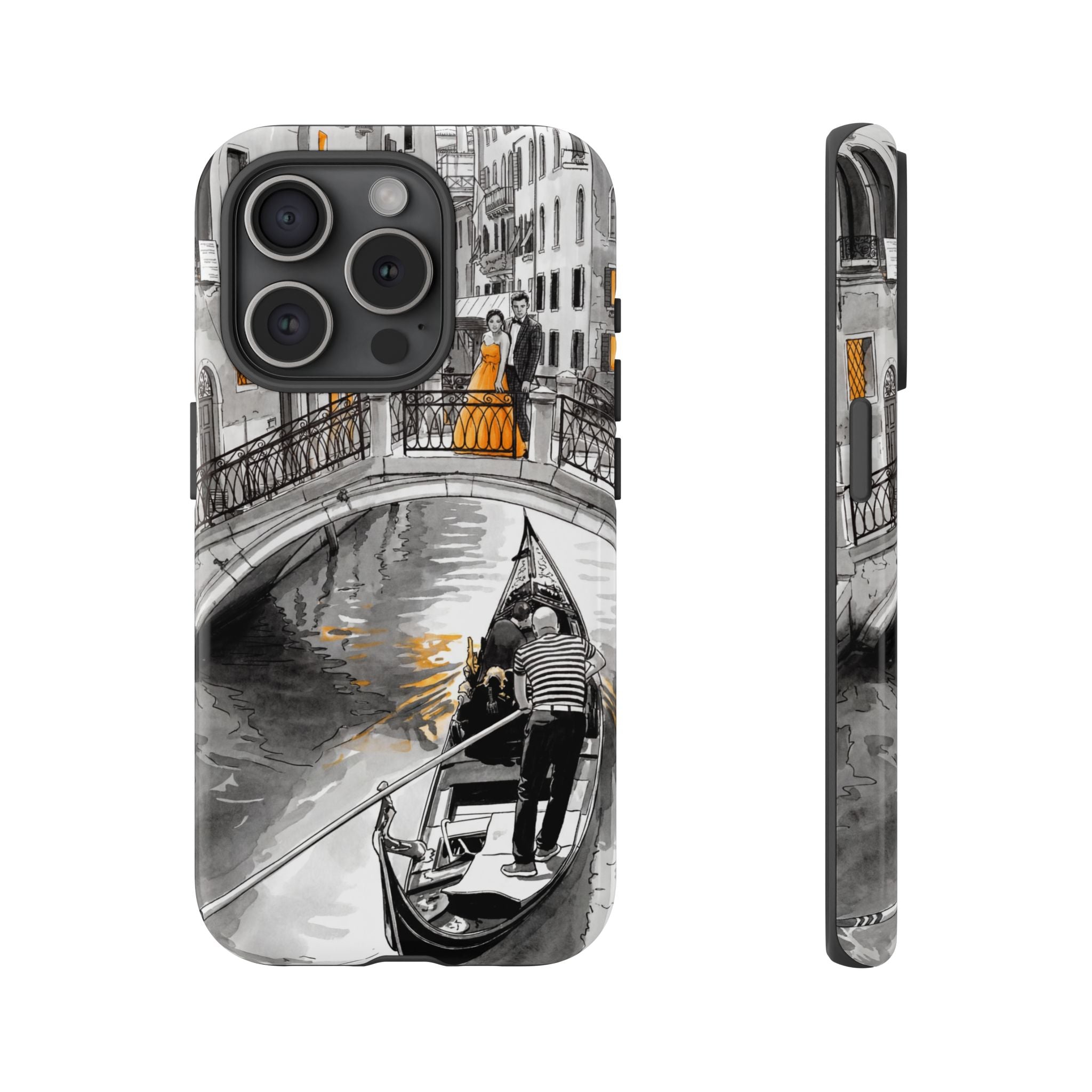 Venice Gondola iPhone Case | Romantic Canal Scene Protective Case