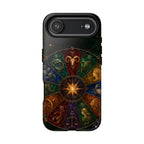 Zodiac Wheel iPhone Case | Celestial Astrology iPhone Case