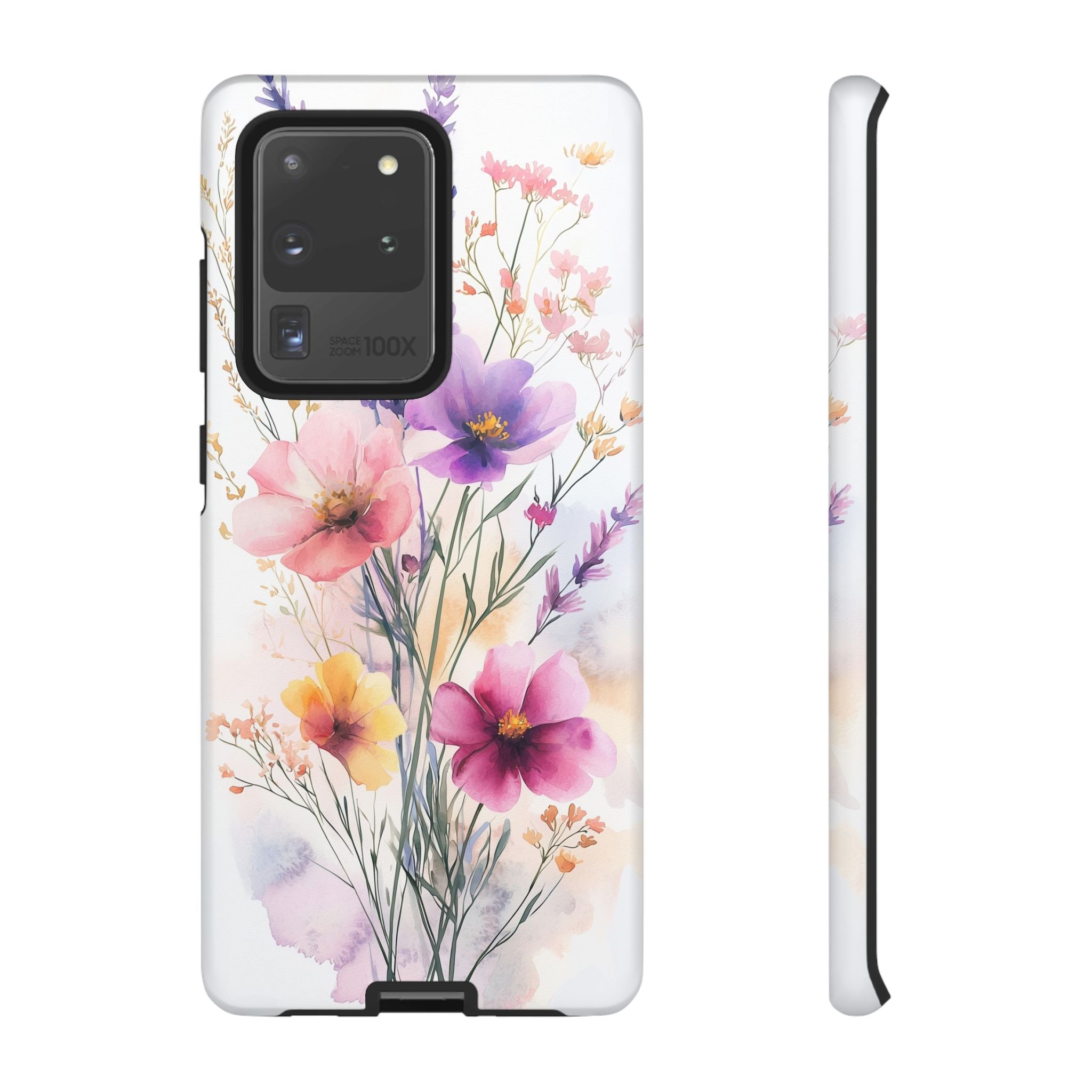 Floral Watercolour Samsung Galaxy Case | Pastel Bouquet