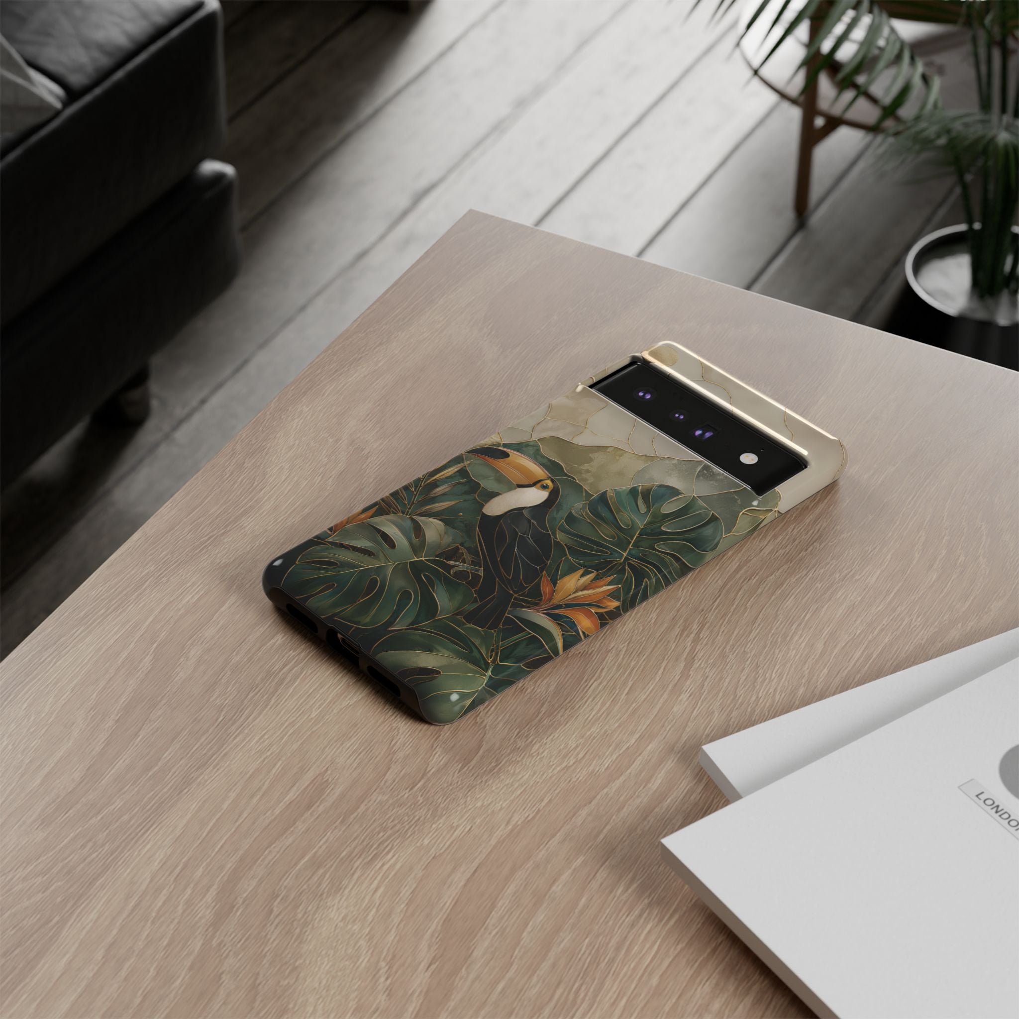 Toucan Google Pixel Phone Case | Tropical Bird Phone Cover