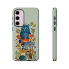 Woodland Stack Samsung Galaxy Phone Case | Cute Bear, Fox & Owl Protective Cover
