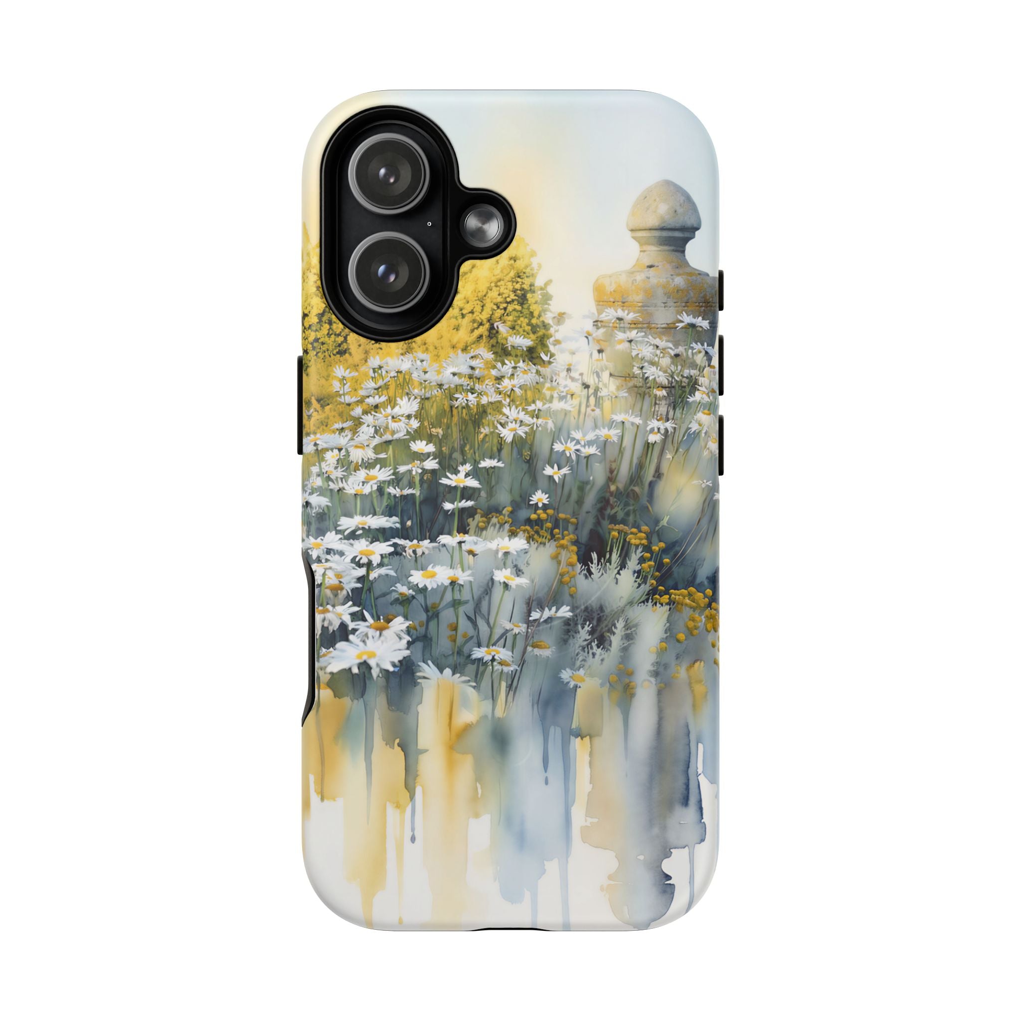 Watercolor Floral Daisy Garden MagSafe iPhone Case