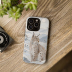 Lynx iPhone Case | Winter Mountain iPhone Case