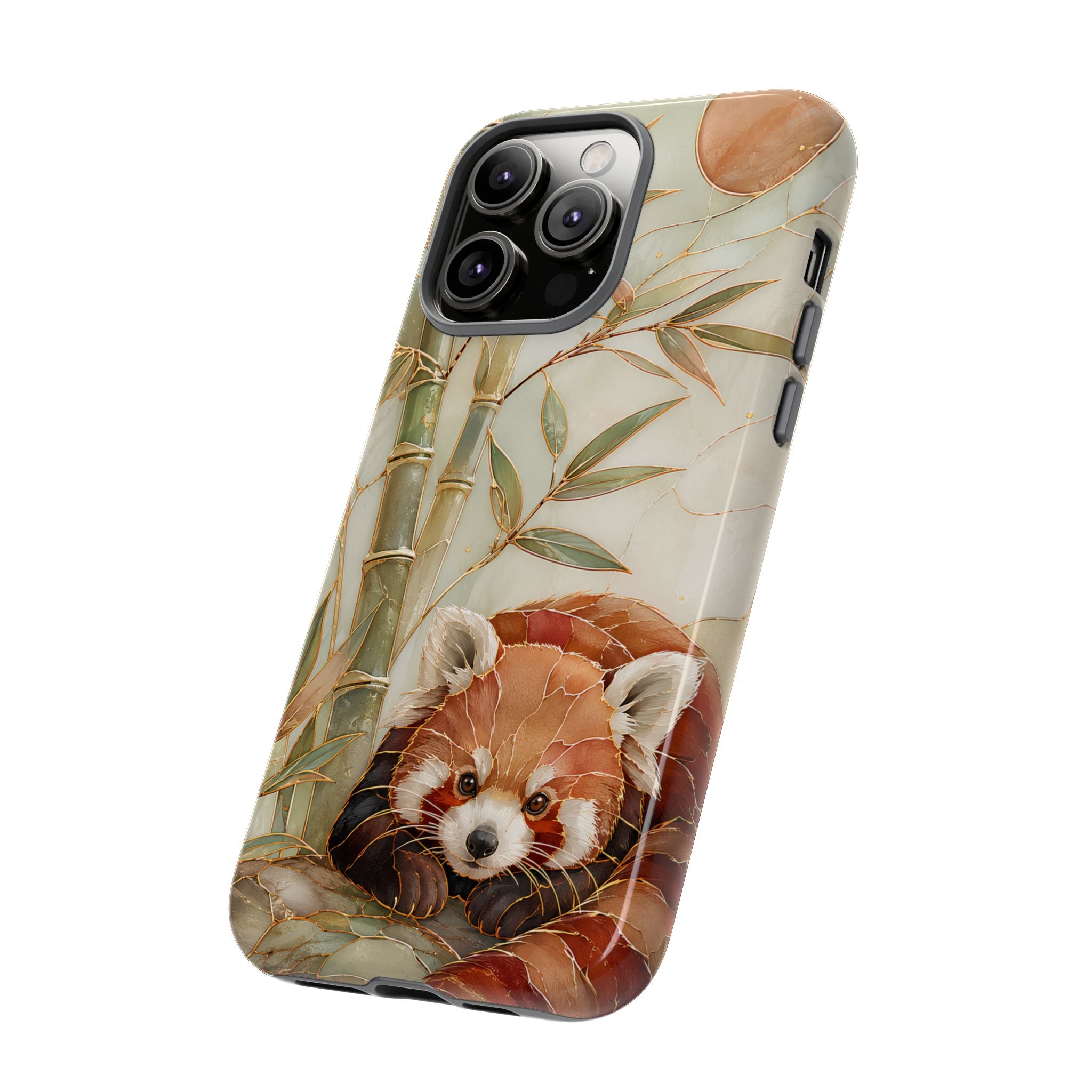 Red Panda iPhone Case | Bamboo Forest Phone Case