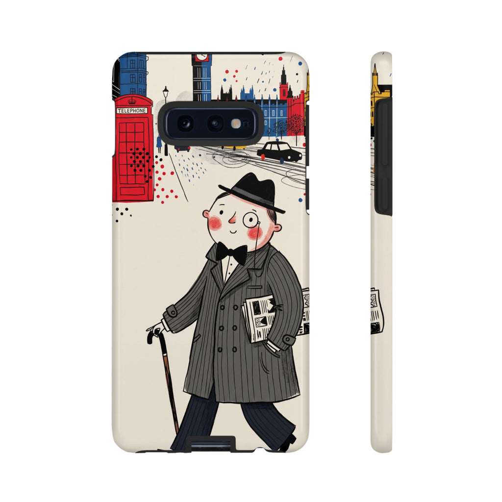 Detective in London Samsung Galaxy Phone Case