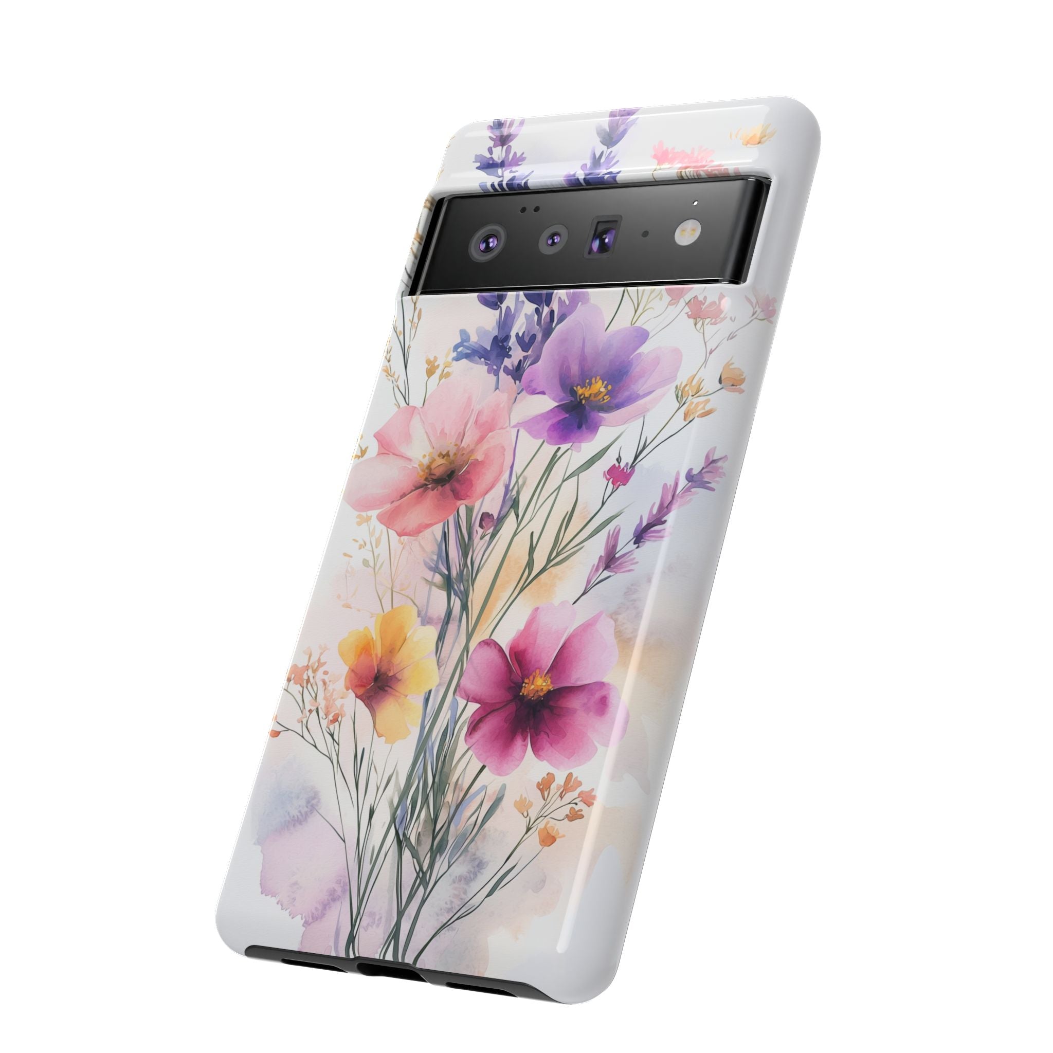 Floral Watercolour Google Pixel Case | Pastel Bouquet