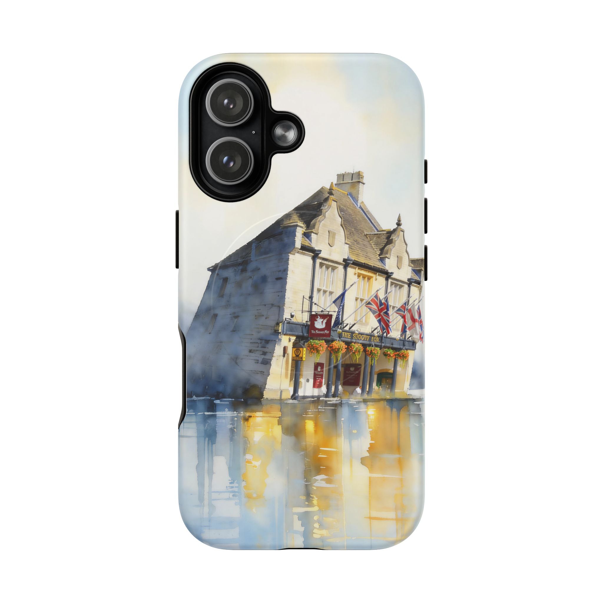 English Village Hotel Aesthetic MagSafe iPhone Case
