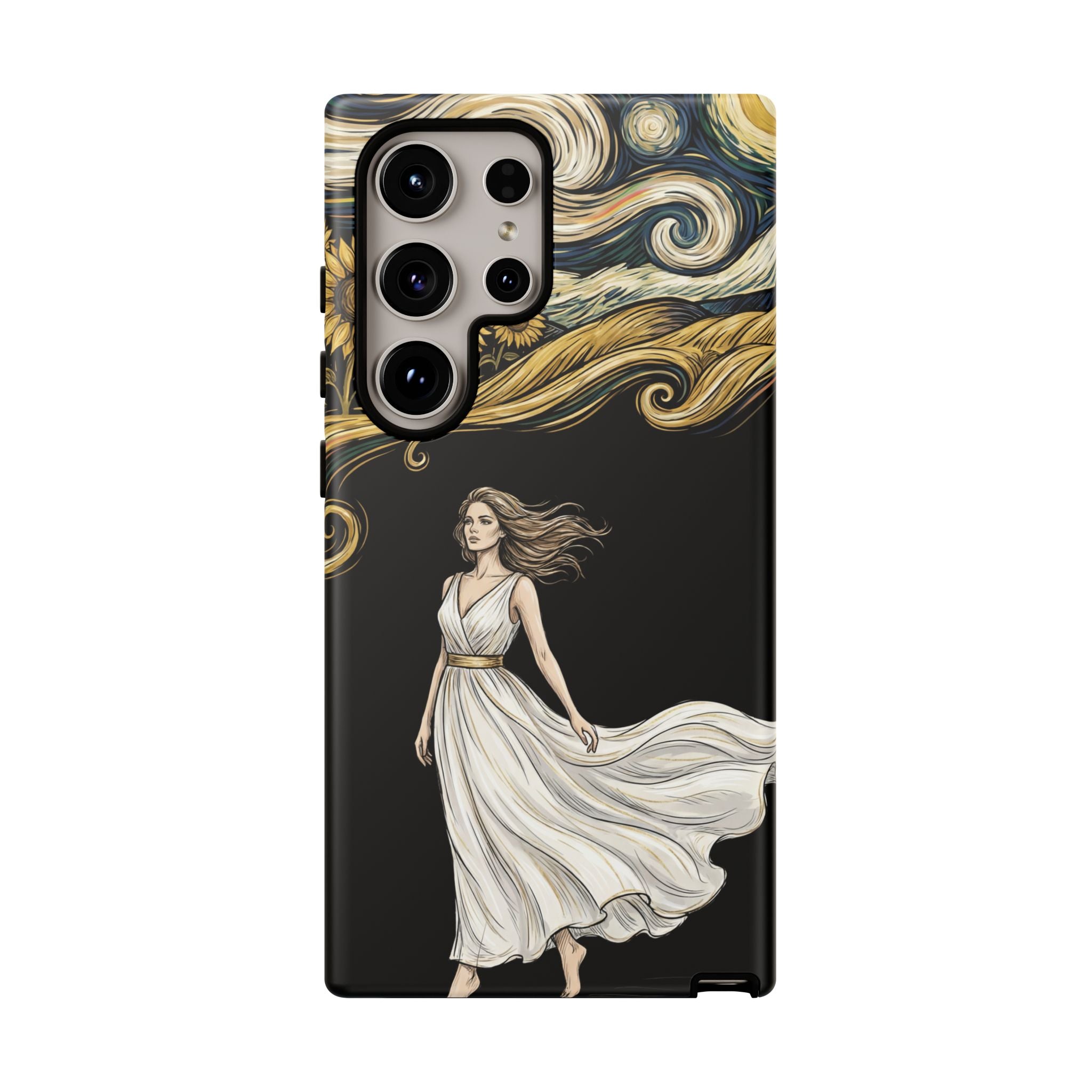 Grecian Muse Samsung Galaxy Phone Case | Artistic Goddess Protective Case
