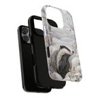 Badger iPhone Case | Stained Glass Wildlife iPhone Case