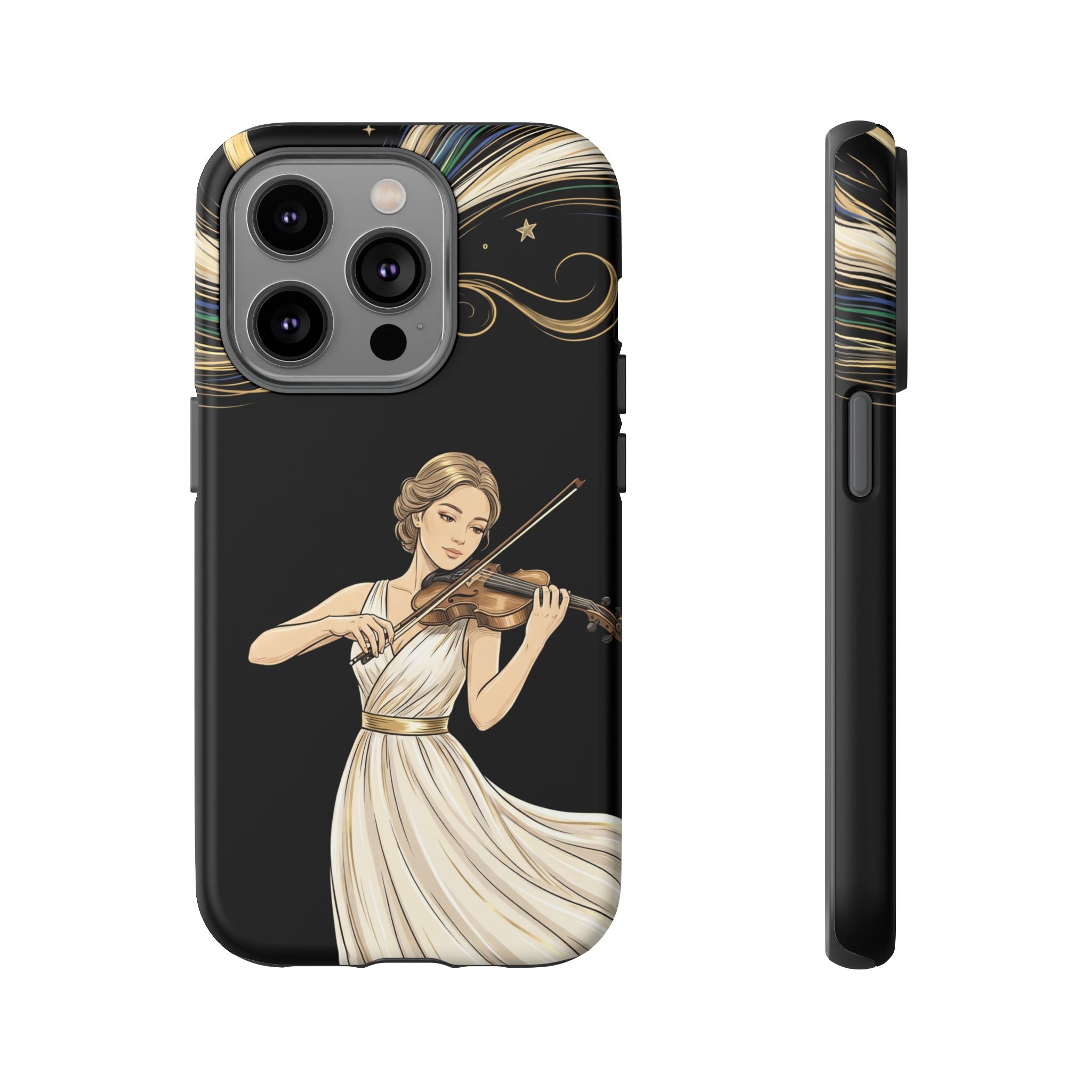 Violinist iPhone Case | Elegant Classical Musicist Design