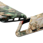 Cranes & Waves Protective Google Pixel Case | Japanese-Inspired Art Phone Cover