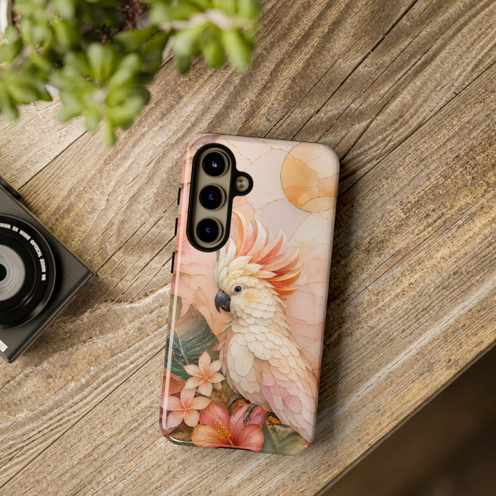 Cockatoo Samsung Galaxy Phone Case | Tropical Bird Phone Case