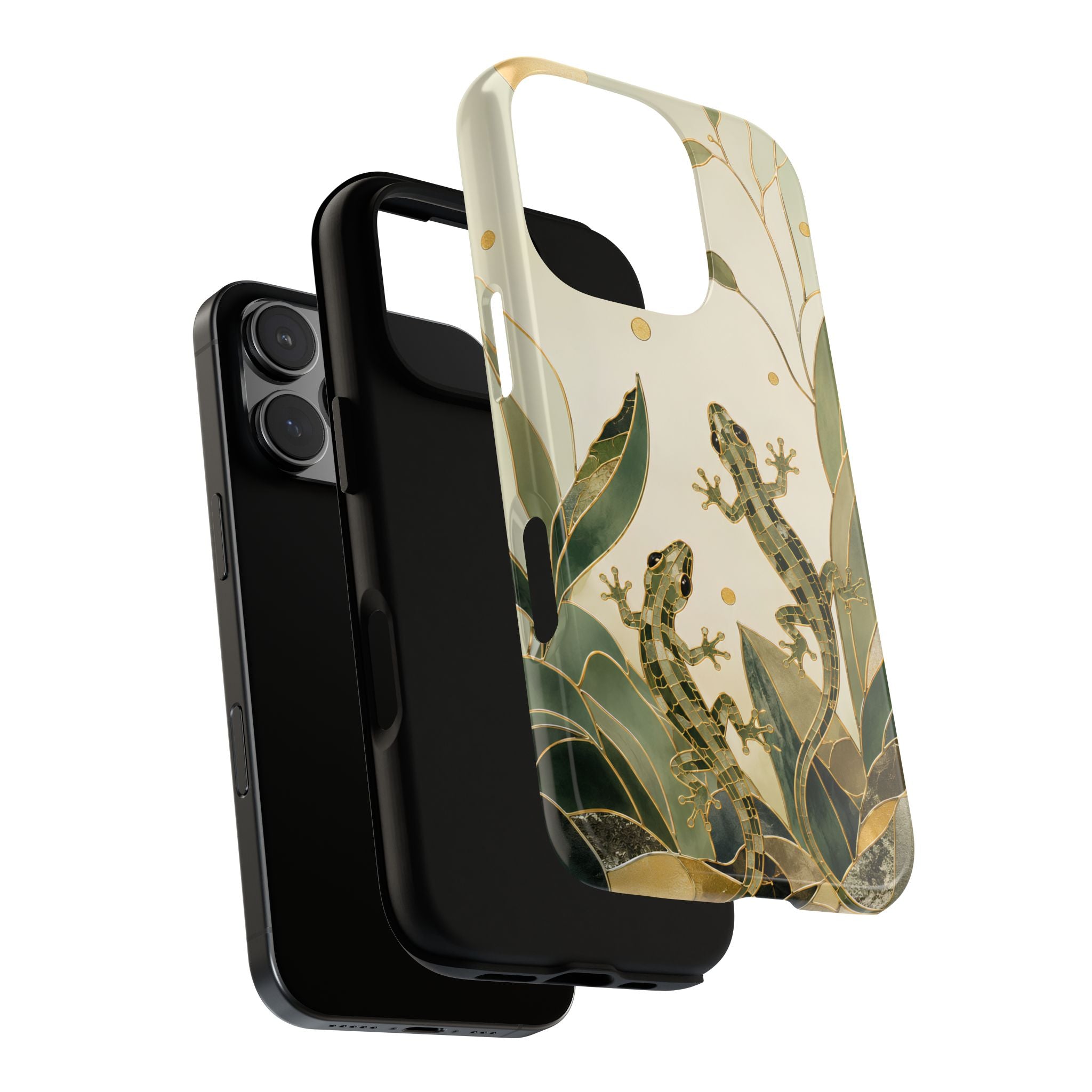 Lizard Botanical iPhone Case | Gecko iPhone Case