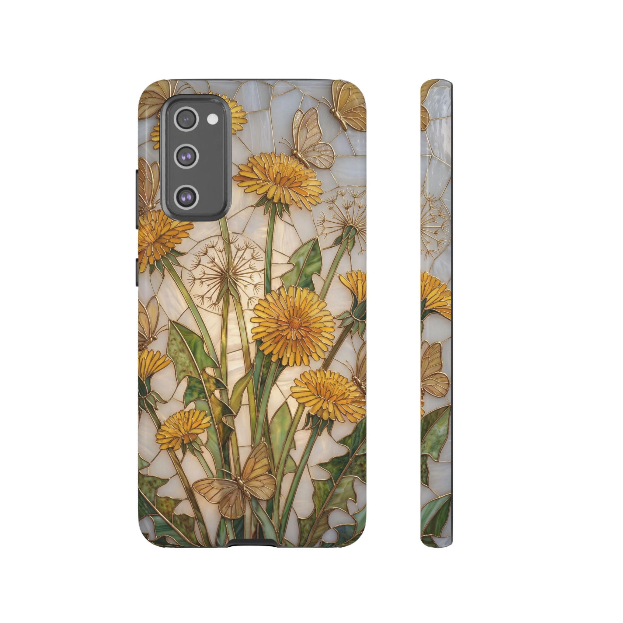 Dandelion Bouquet Tough Samsung Galaxy Case — Floral Botanical Protective Cover