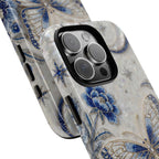 Blue Moon Butterfly iPhone Case | Floral Protective Tough Case