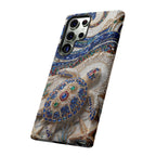 Sea Turtle Mosaic Samsung Galaxy Phone Case – Decorative Ocean Art Protective Case