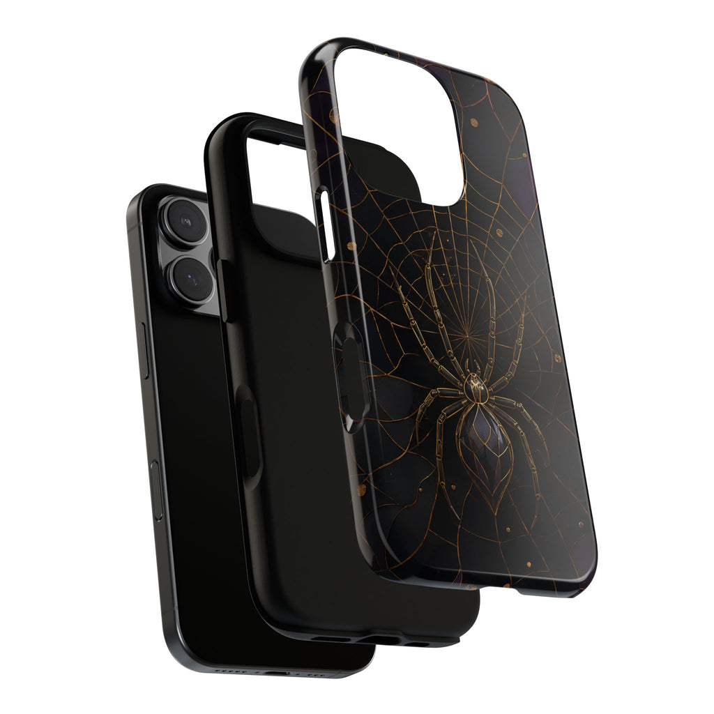 Spider Web iPhone Case | Gothic Spider Art Cover
