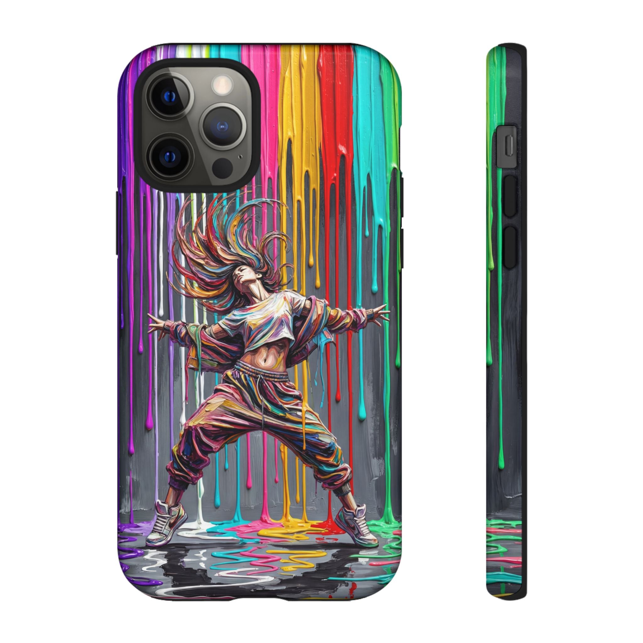 iPhone Case | Colorful Street Dance Drip Design