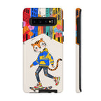 Skater Tiger Samsung Galaxy Phone Case