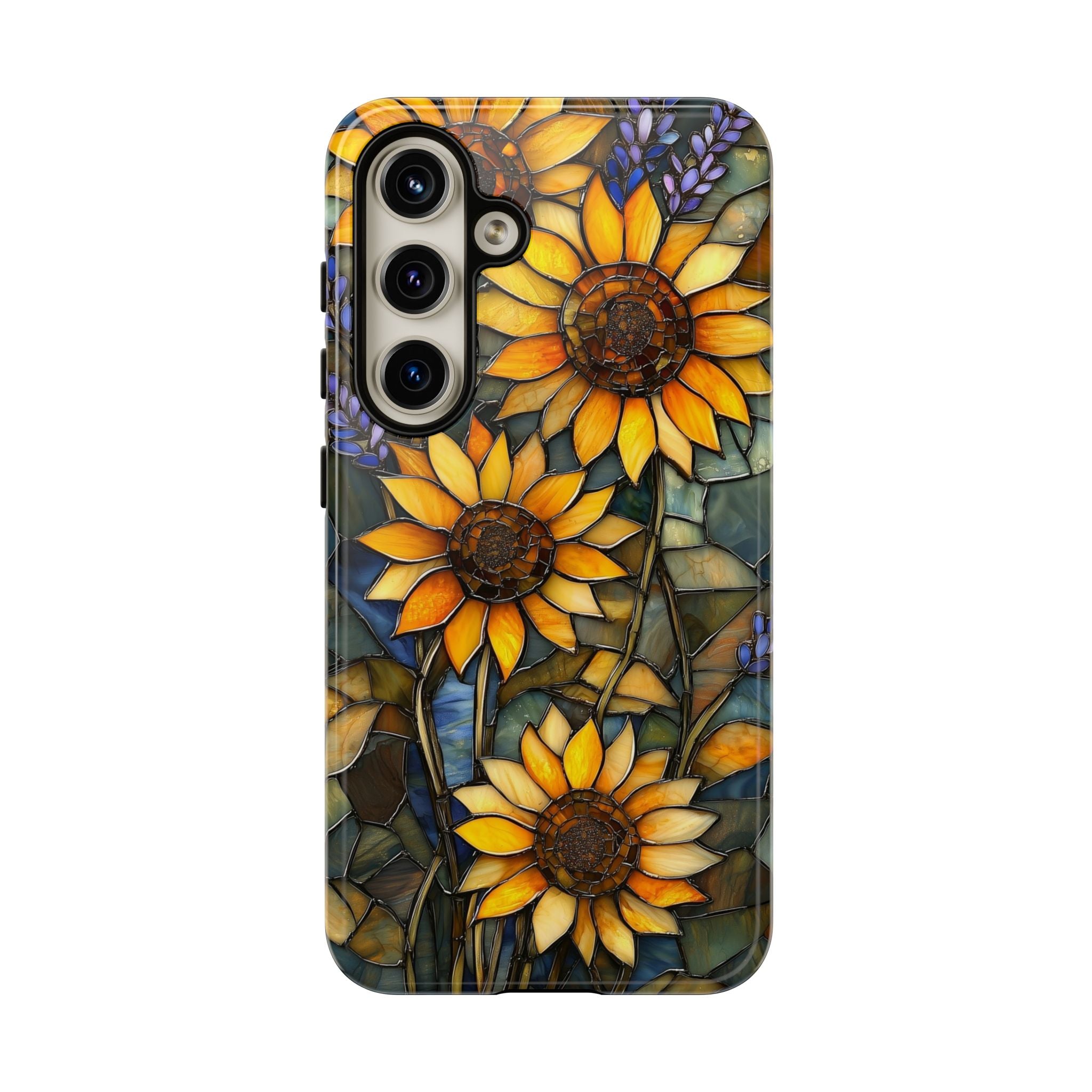 Sunflower Stained Glass Samsung Galaxy Case