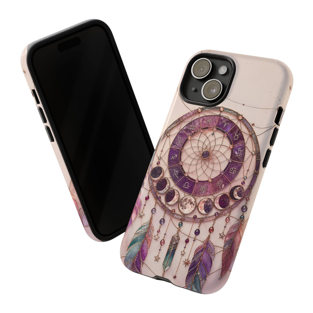 Dreamcatcher iPhone Case | Boho Moon Phase iPhone Case