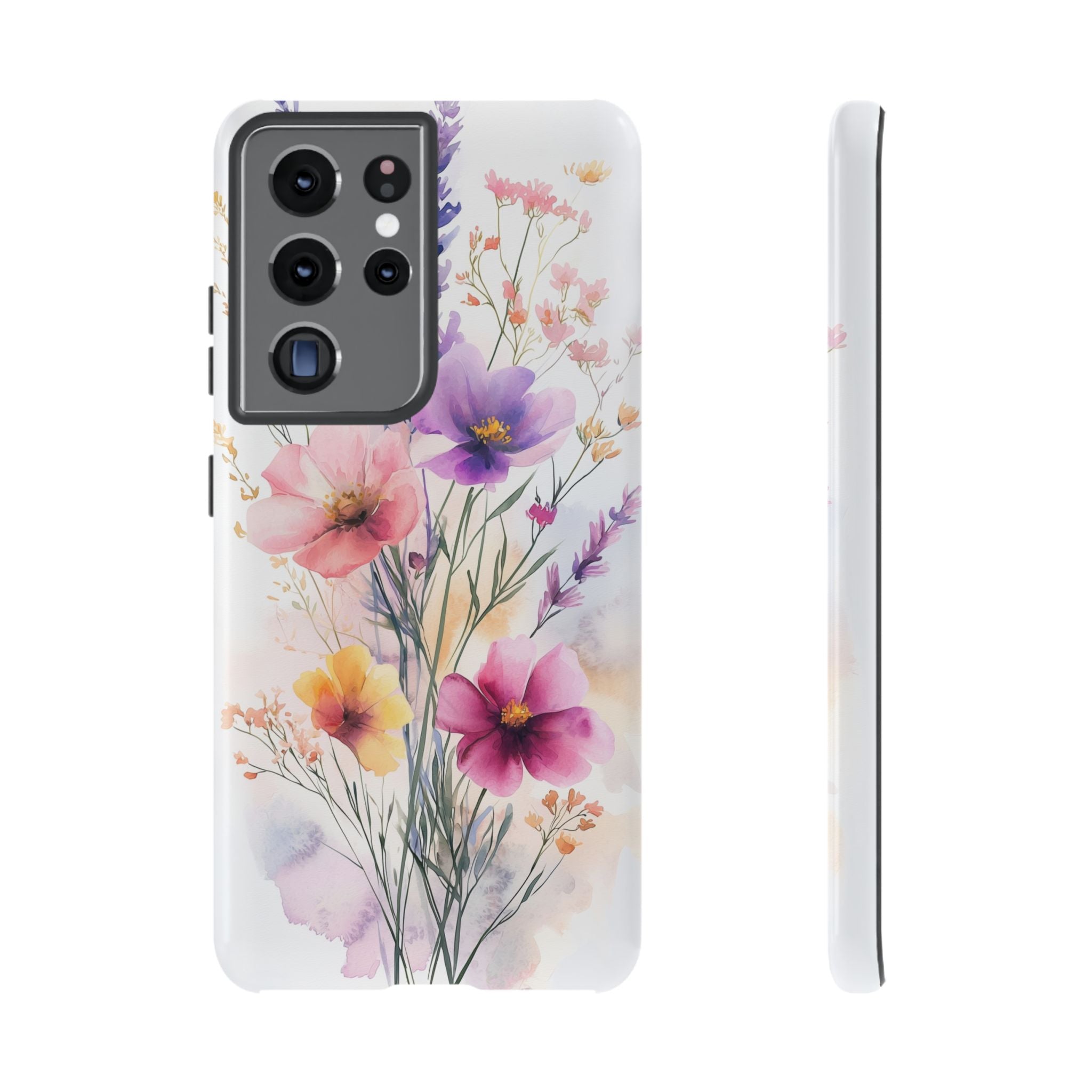 Floral Watercolour Samsung Galaxy Case | Pastel Bouquet