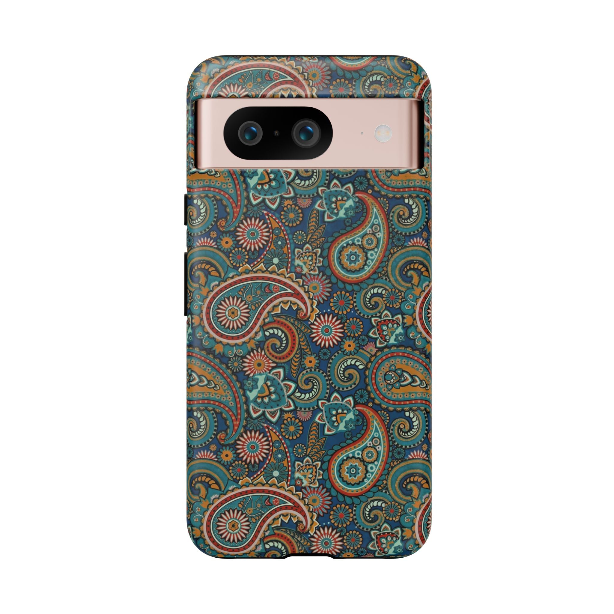 Batik Vibrant Paisley Protective Tough Google Pixel Case