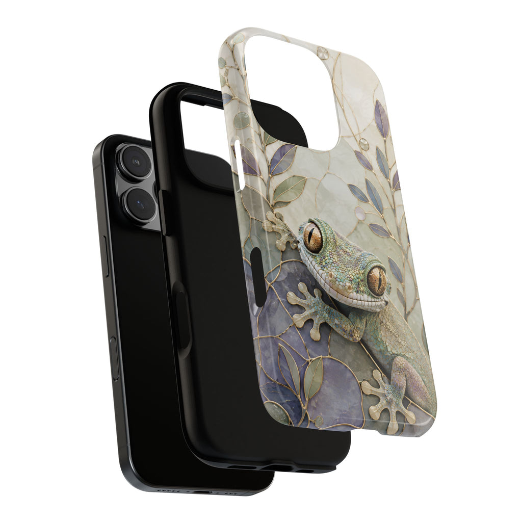 Tree Frog iPhone Case | Stained Glass Frog Cover