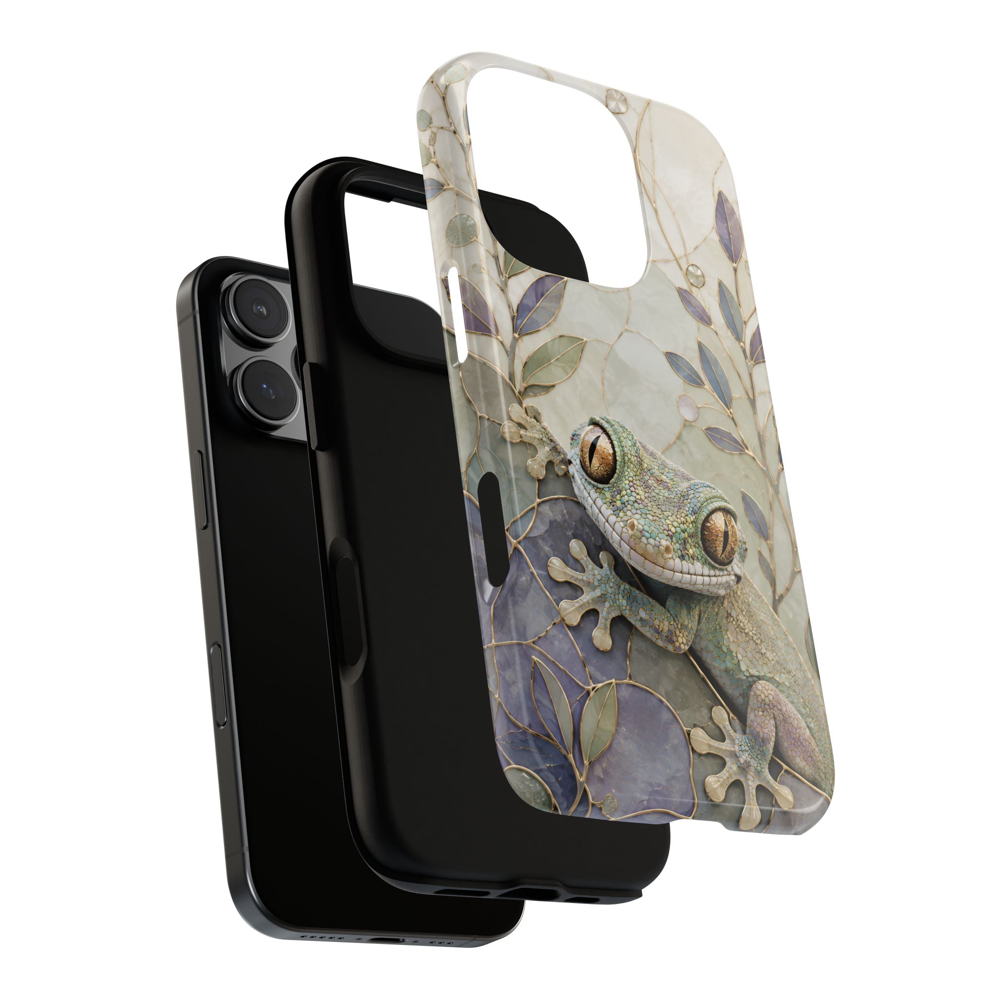 Tree Frog iPhone Case | Stained Glass Frog Cover
