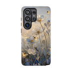 Moonlit Wildflower Samsung Galaxy Phone Case | Firefly Meadow Art Cover