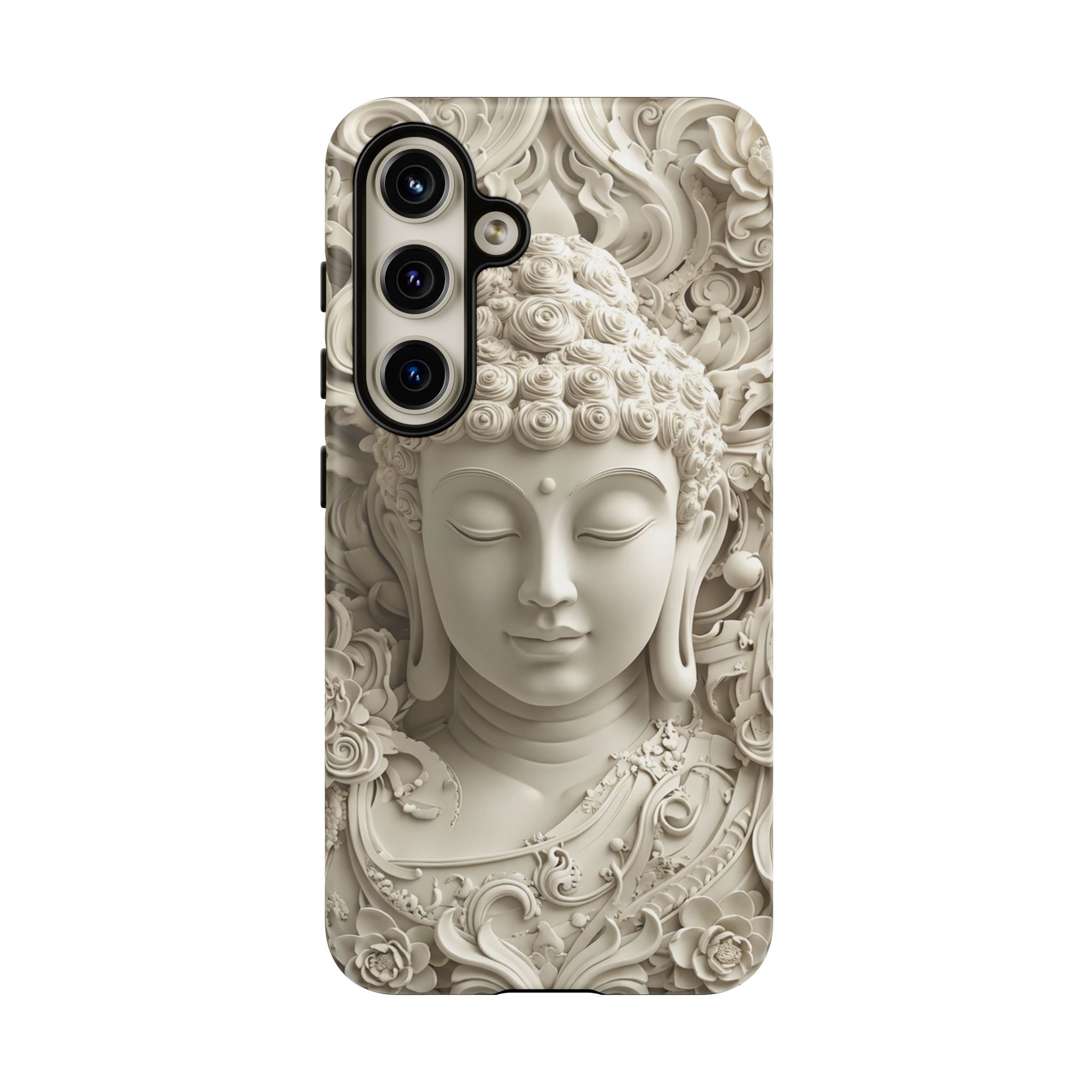 Buddha Relief Samsung Galaxy Case — Serene Zen Protective Phone Cover