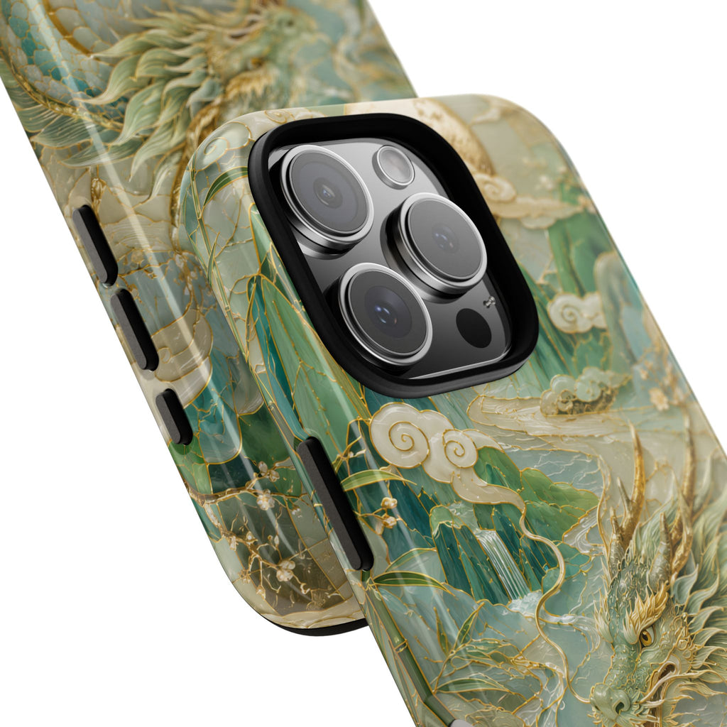 Chinese Dragon iPhone Case | Jade Dragon Art Cover