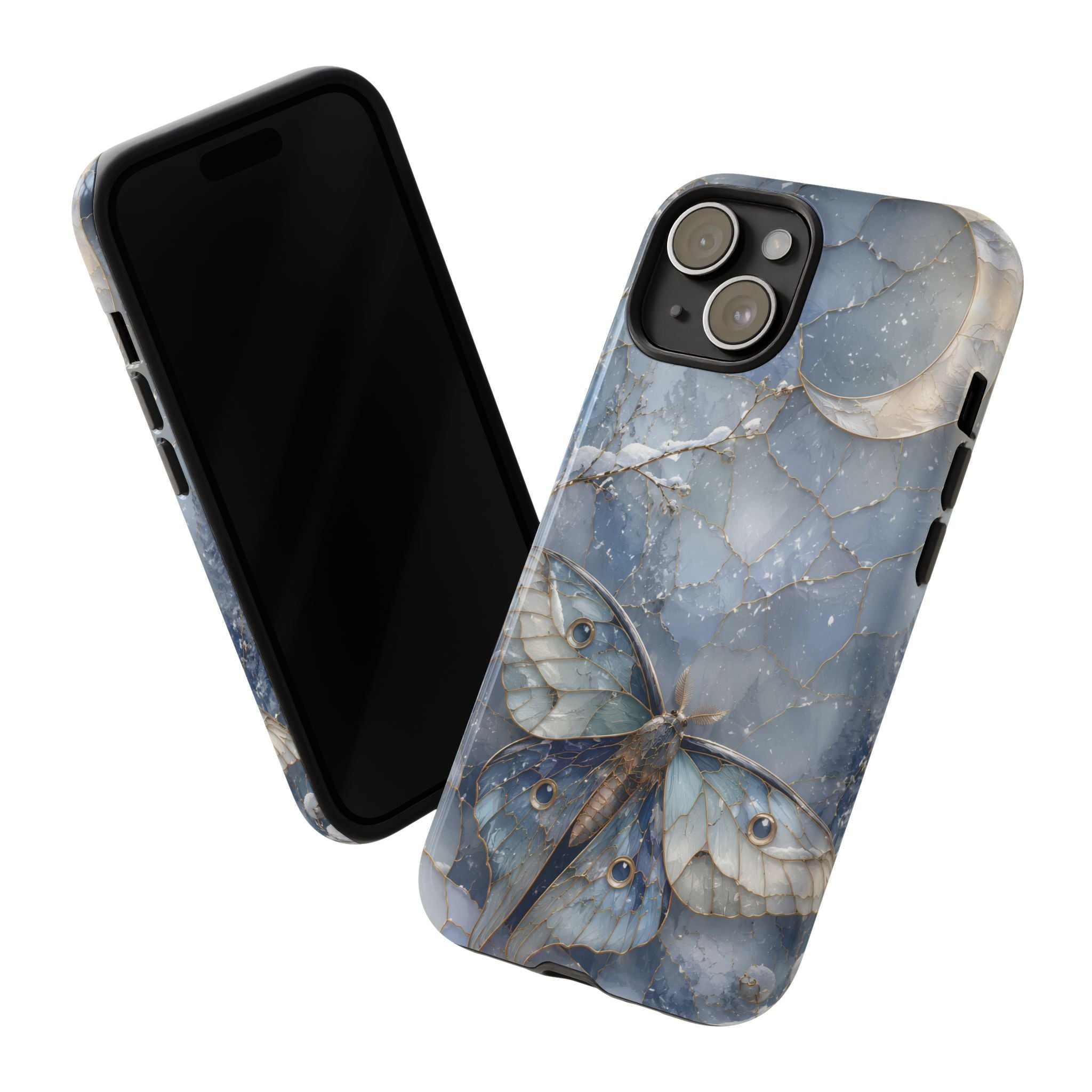 Luna Moth iPhone Case | Celestial Butterfly iPhone Case