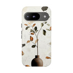 Floral Terrazzo Google Pixel Case | Minimal Vase Botanical
