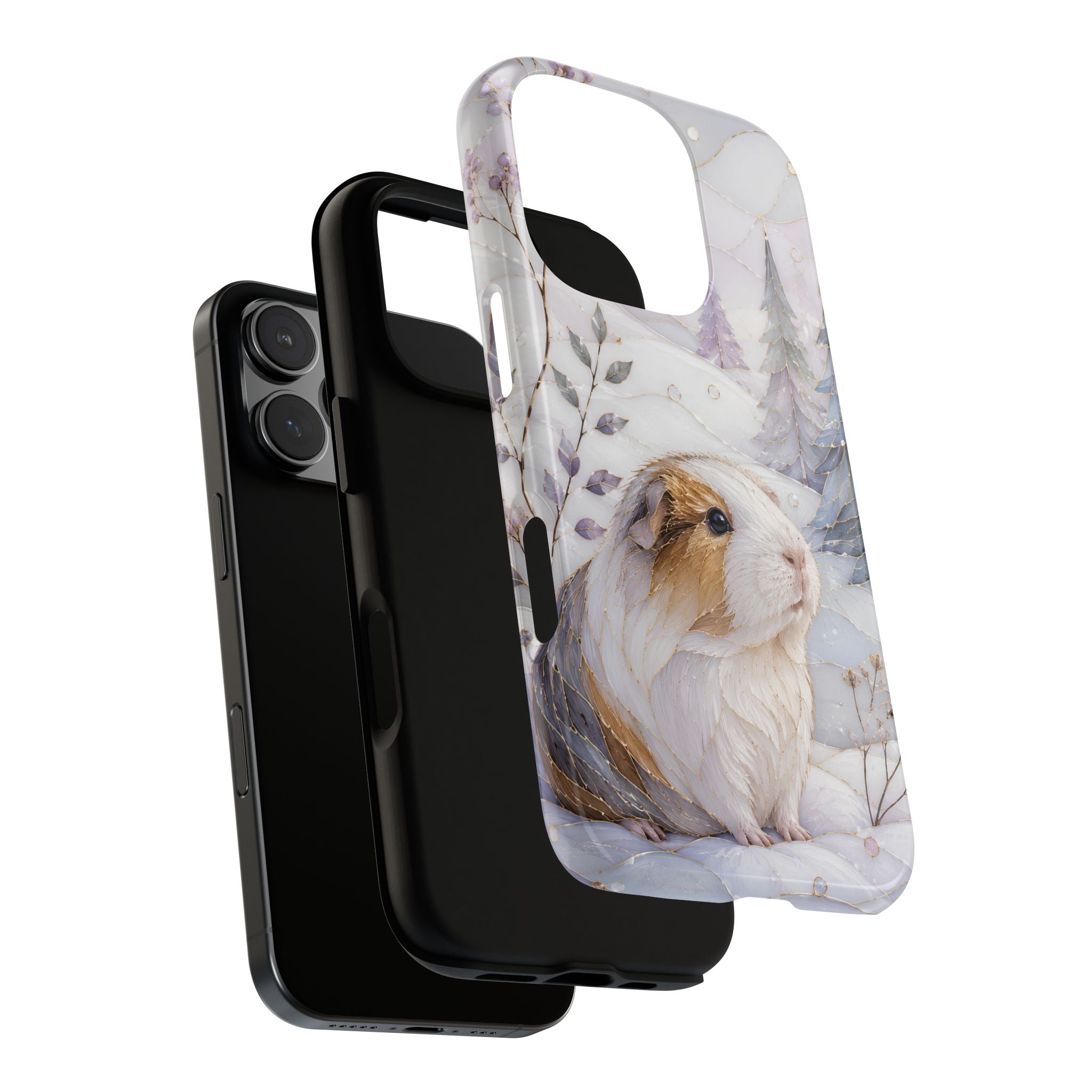 Guinea Pig iPhone Case | Winter Guinea Pig iPhone Case