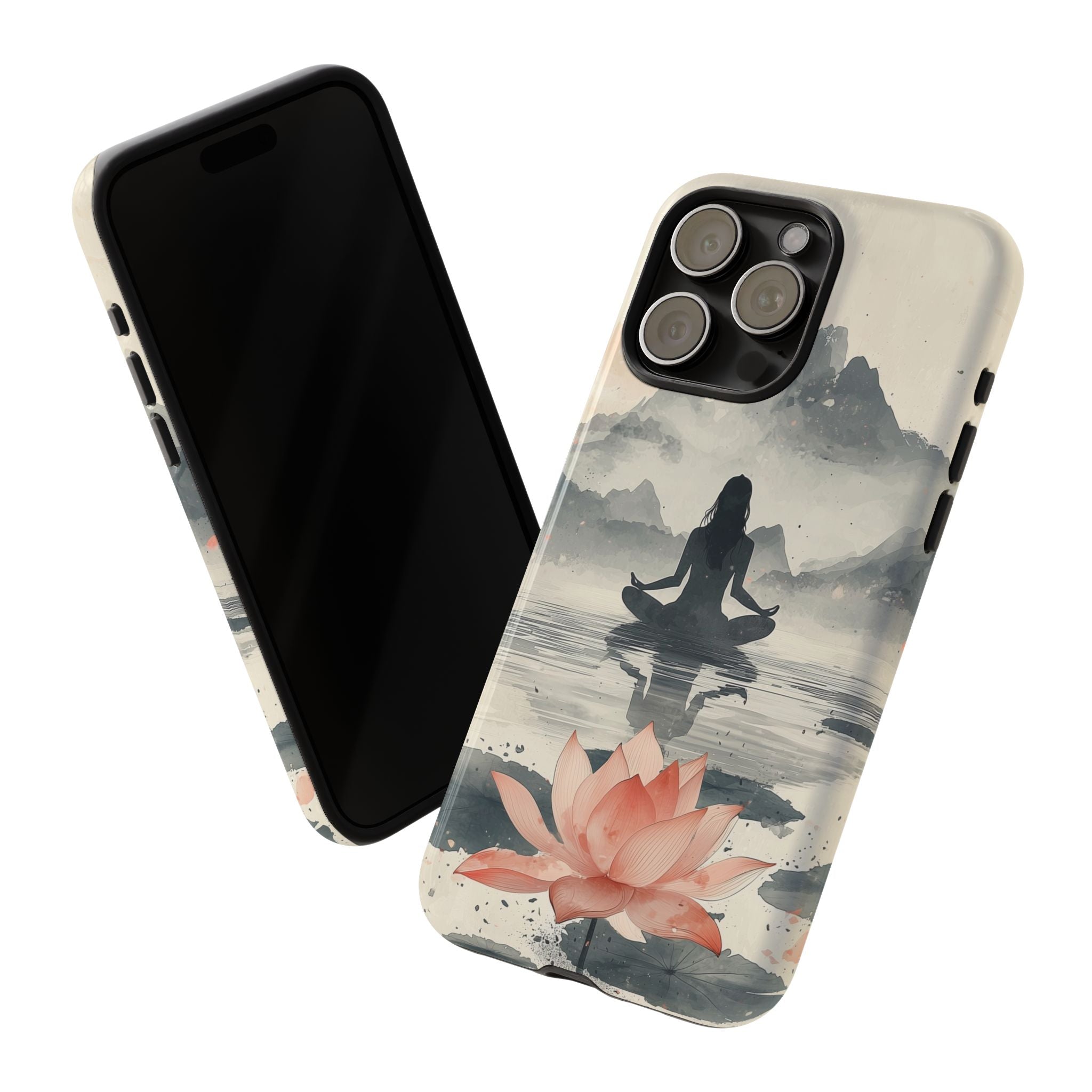 Zen Yoga Meditation Lotus iPhone Case