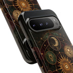 Antique Astrology Google Pixel Phone Case | Celestial Chart Phone Case