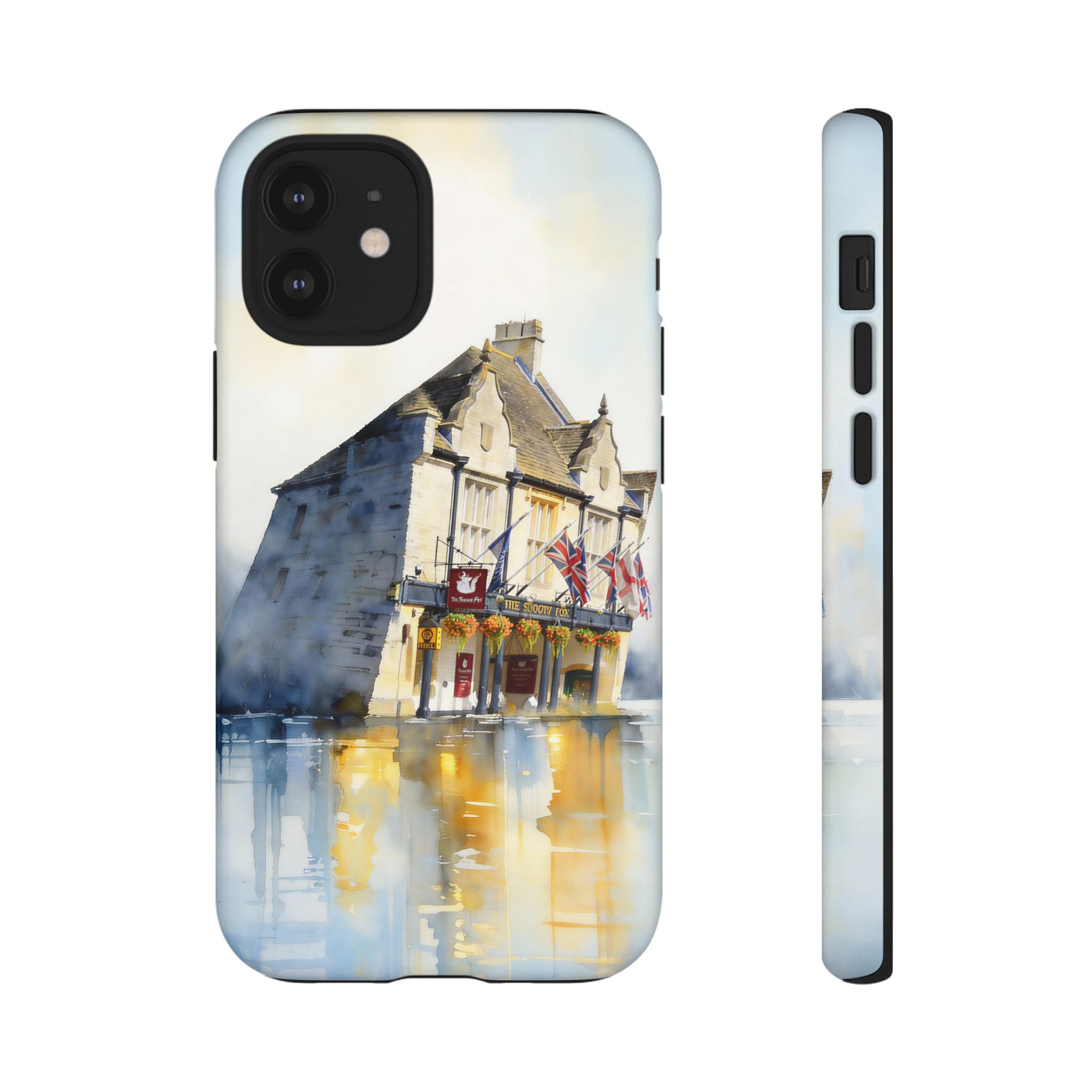English Village Hotel Aesthetic iPhone Case