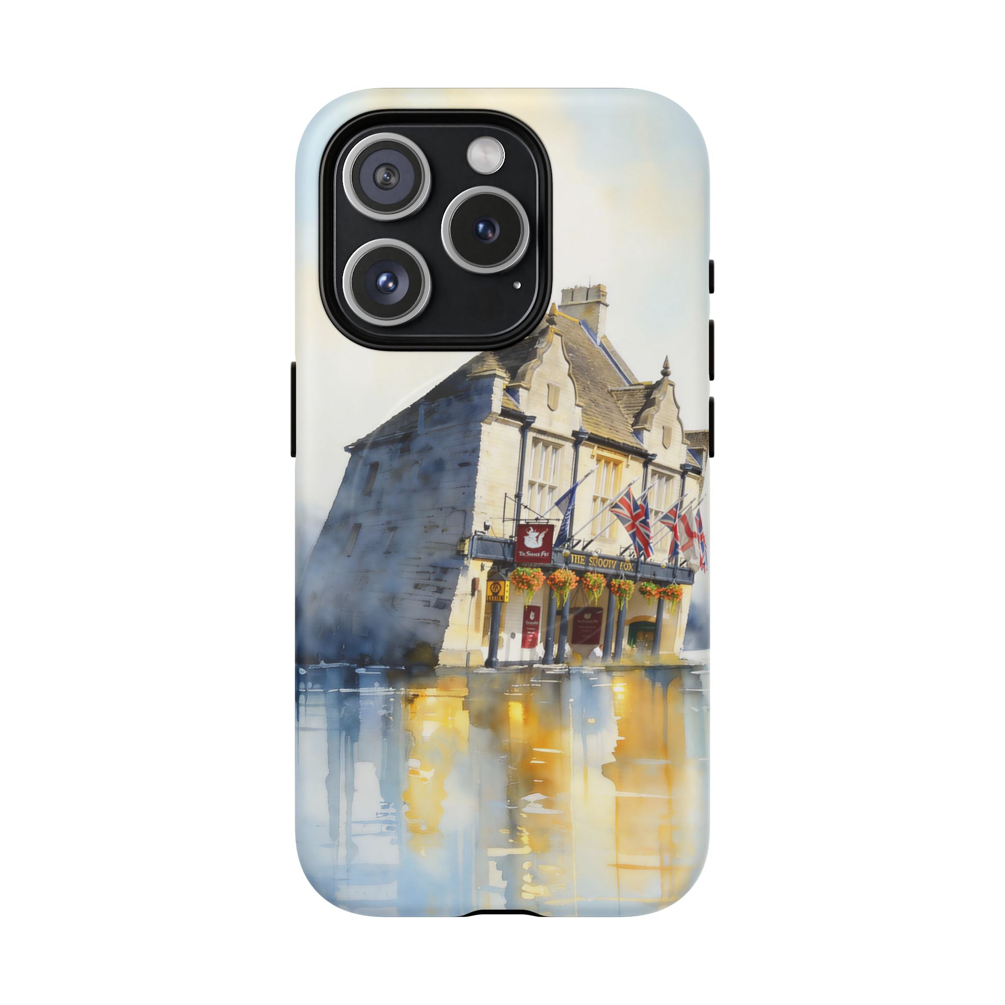 English Village Hotel Aesthetic MagSafe iPhone Case