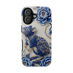 Asian Zodiac Rat iPhone Case | Blue & White Porcelain Art Slim Protective iPhone Case | Year of the Rat Gift