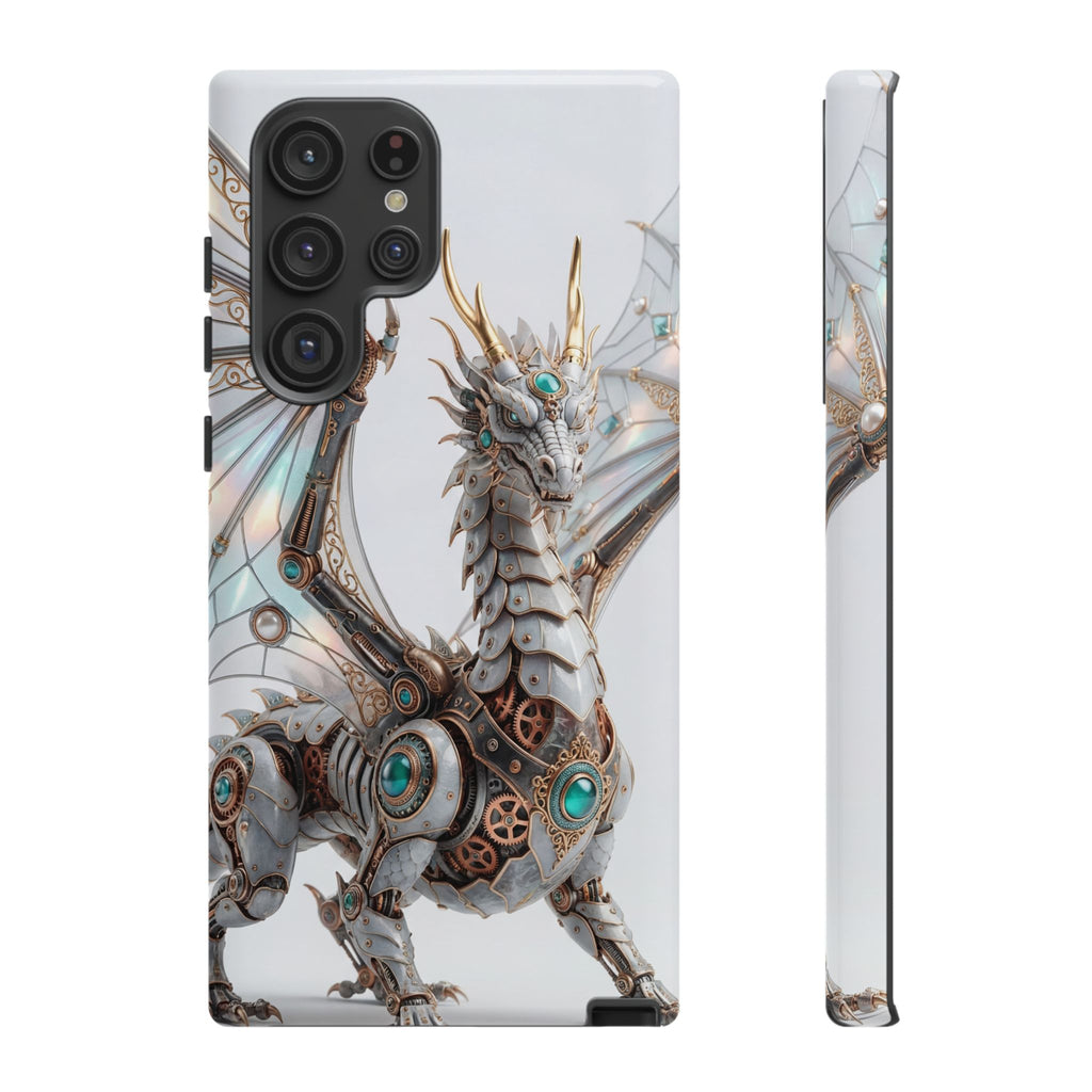 Steampunk Mechanical Dragon Samsung Galaxy Case — Fantasy Armor Protective Cover