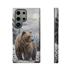 Grizzly Bear Samsung Galaxy Phone Case | Winter Wildlife Phone Case