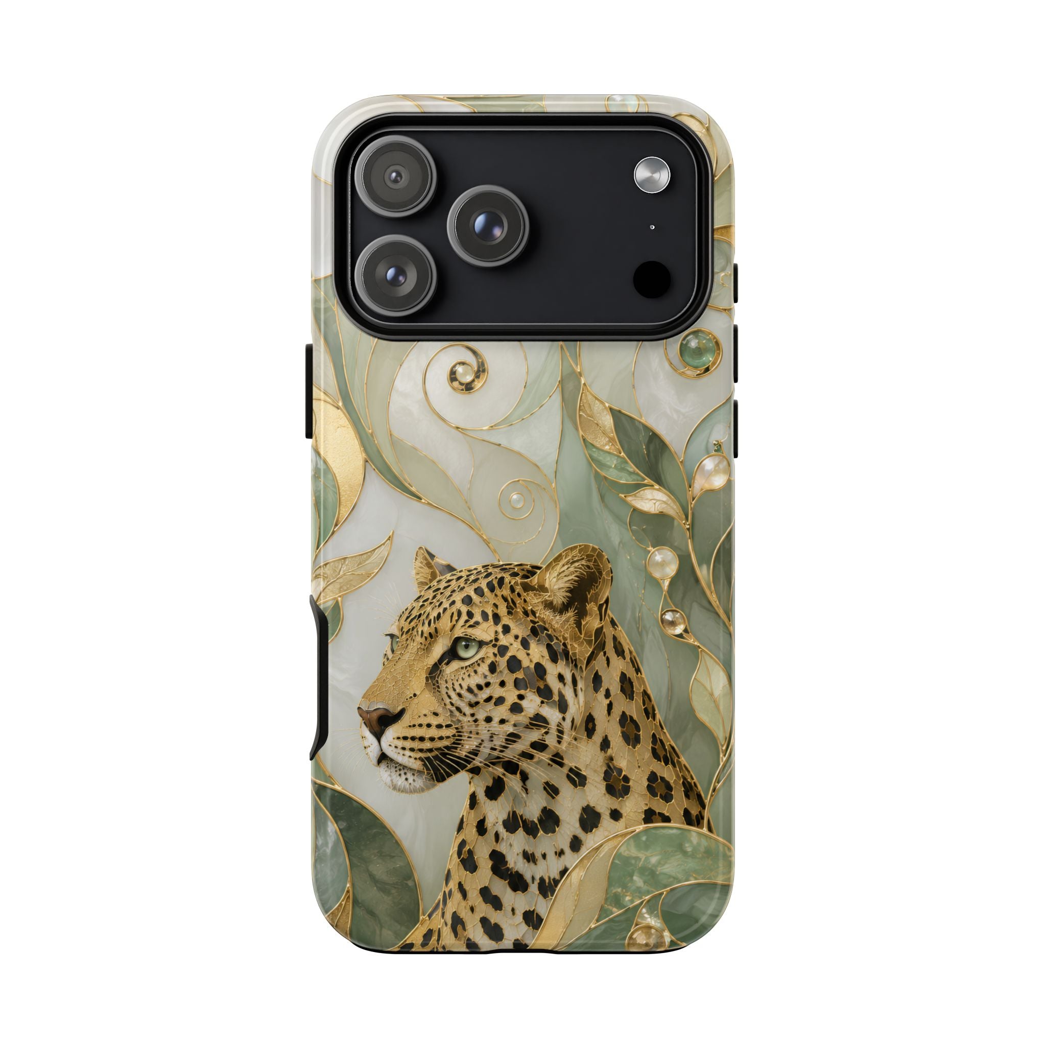 Leopard iPhone Case | Elegant Big Cat Art Cover