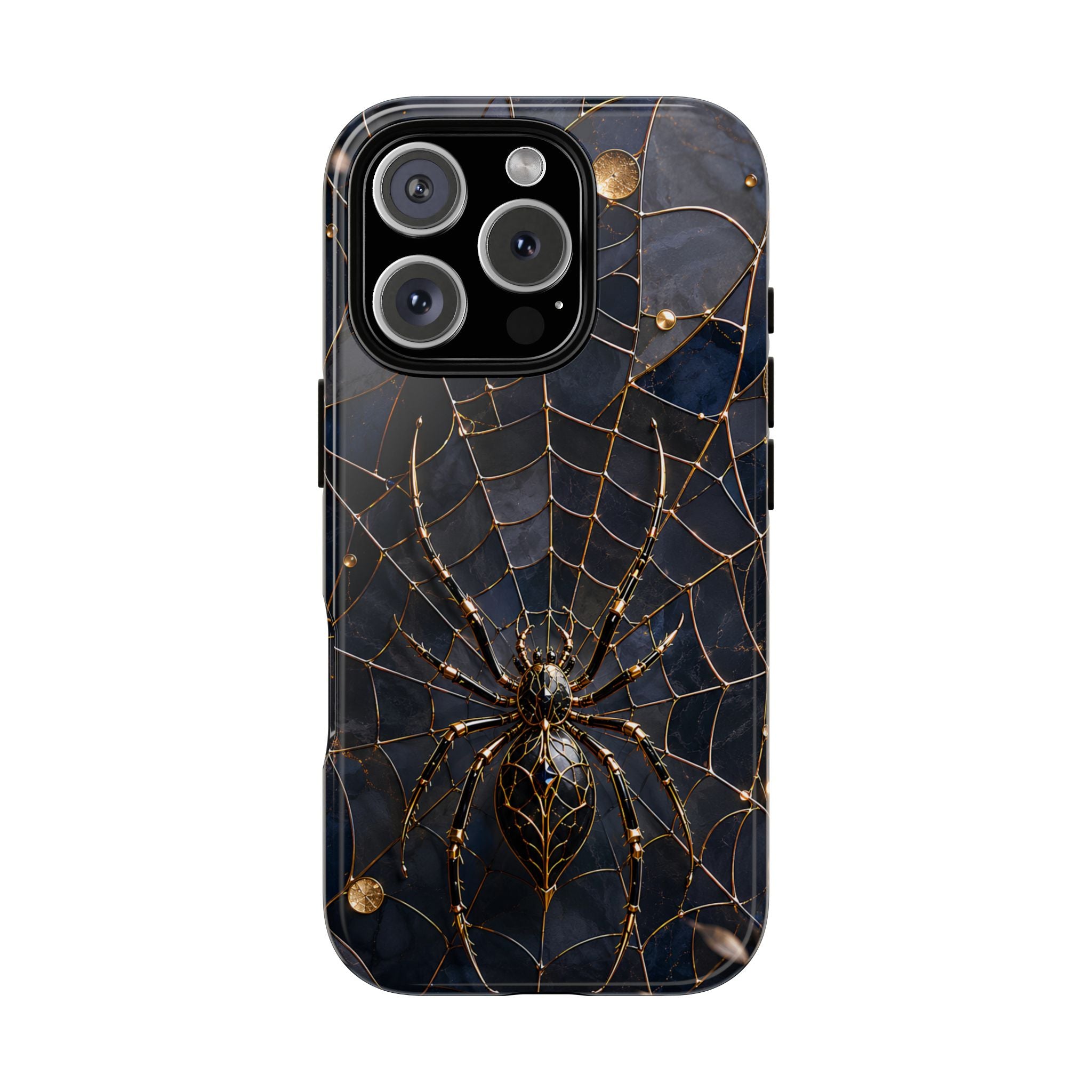 Gothic Spiderweb iPhone Case | Dark Academia Cover