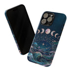 Celestial Zodiac Wheel iPhone Case | Moon Phase iPhone Case