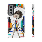 Catwalk City Samsung Galaxy Phone Case | Cute Fashion Cat
