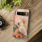 Cockatoo Google Pixel Phone Case | Tropical Bird Phone Case
